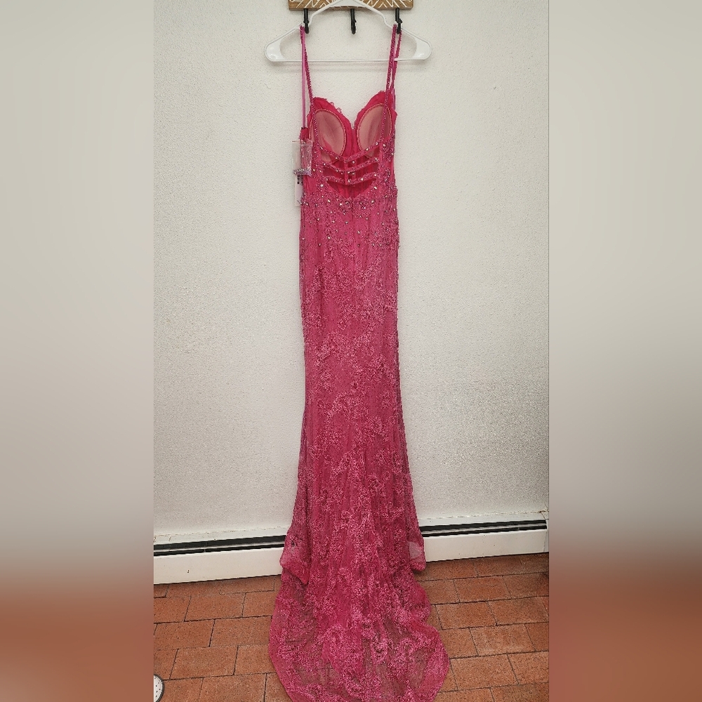 Jovani Pink Prom Dress NWT - Picture 4 of 6